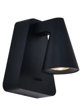 Mantra - Africa Lampada da Parete con Interruttore - Nero