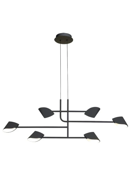 Mantra - Capuccina Lampada a Sospensione - Nero