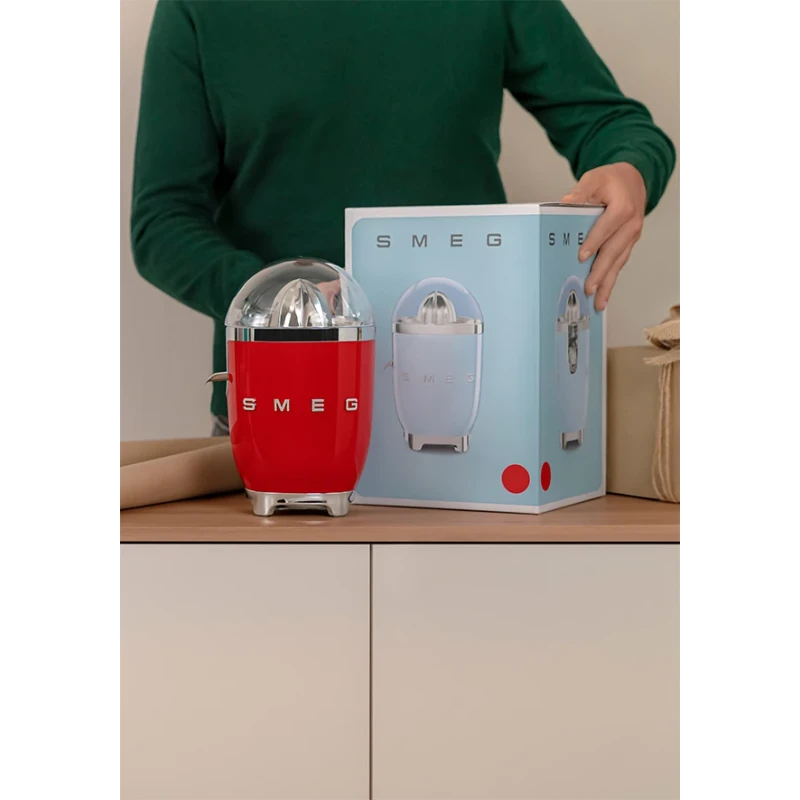 Smeg - Spremiagrumi - Rosso Lucido