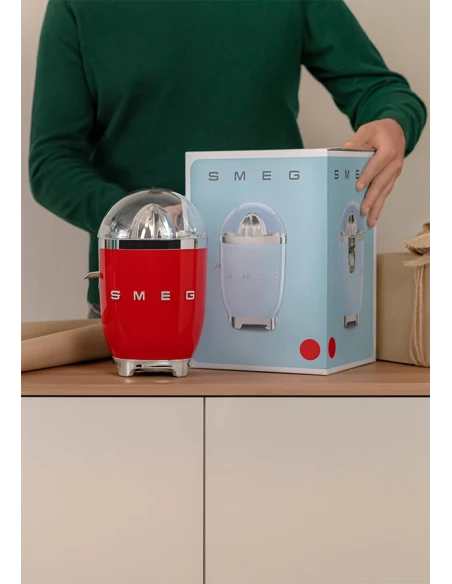 Smeg - Spremiagrumi - Rosso Lucido