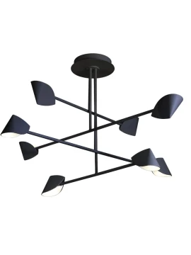 Mantra - Capuccina Lampada da Soffitto - Nero