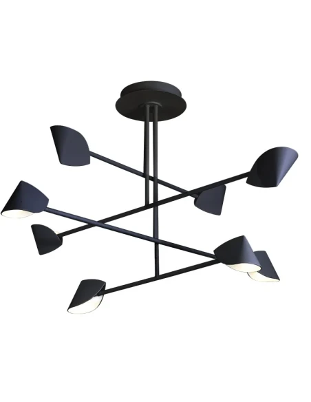 Mantra - Capuccina Lampada da Soffitto - Nero