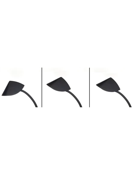 Mantra - Capuccina Lampada da Parete - Nero