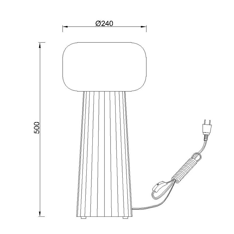 Mantra - Faro Table Lamp - White