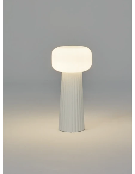 Mantra - Faro Lampada da Tavolo - Bianco