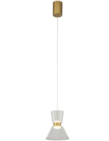 Mantra - New York Lampada a Sospensione Singola - Oro