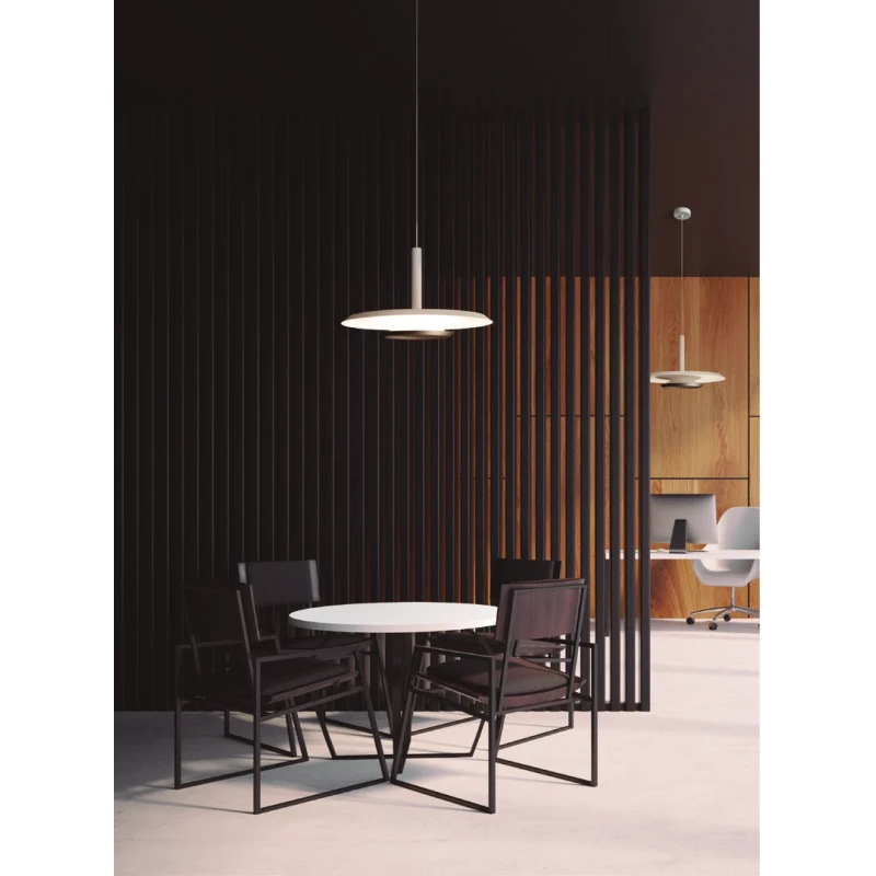 Mantra - Tina Pendant Lamp - White - Black