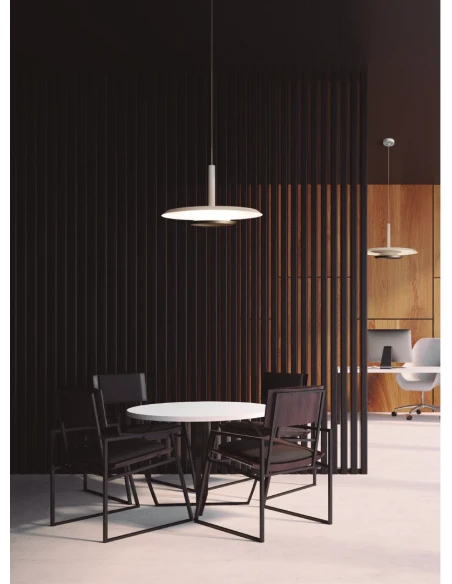 Mantra - Tina Pendant Lamp - White - Black