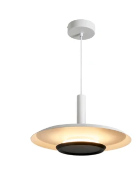 Mantra - Tina Pendant Lamp - White - Black