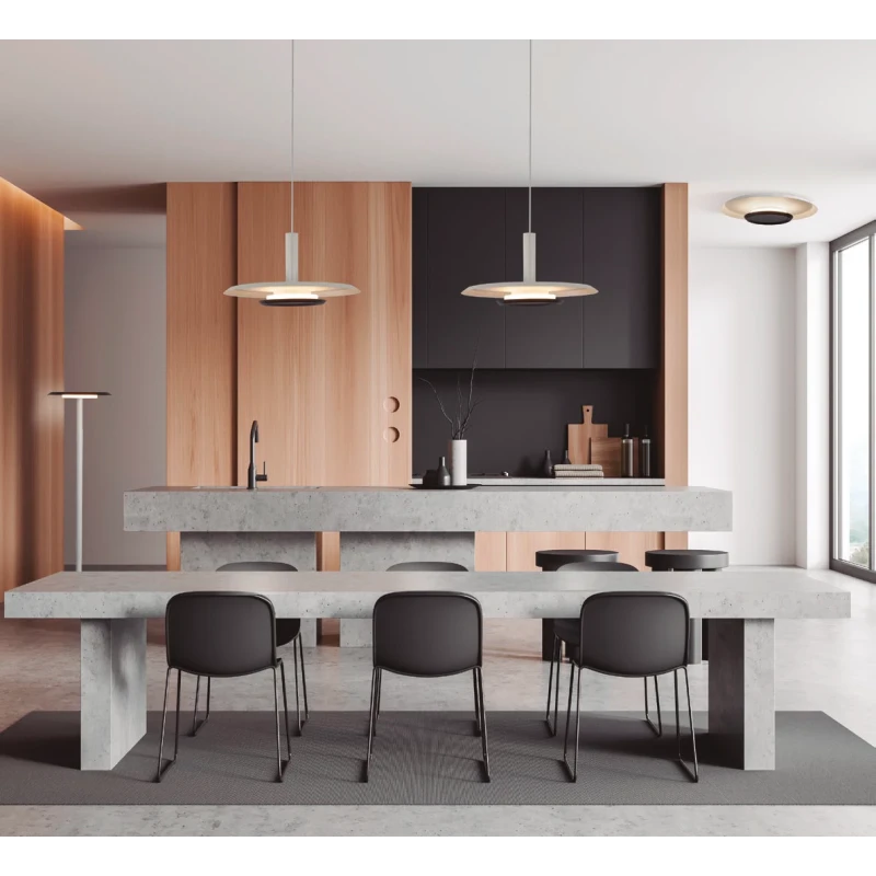 Mantra - Tina Ceiling Lamp - White - Black
