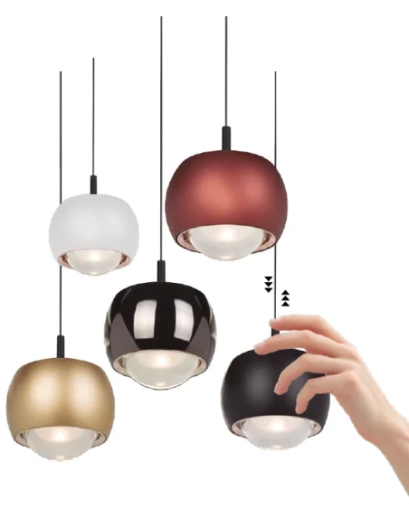 Mantra - Roller Pendant Lamp 2 - White