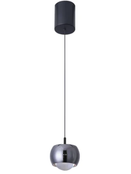 Mantra - Roller Lampada a Sospensione 2 - Nero Cromato