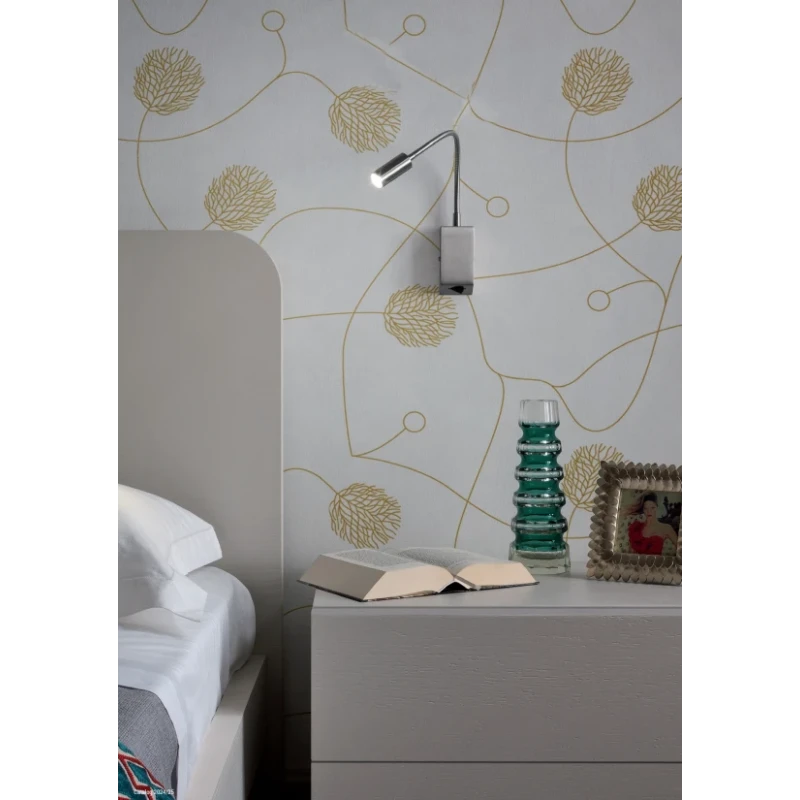 Redo Group - Hello Wall Lamp - Satin Nichel