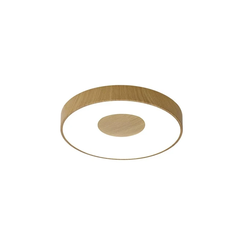 Mantra - Coin Round Ceiling Lamp - Wood