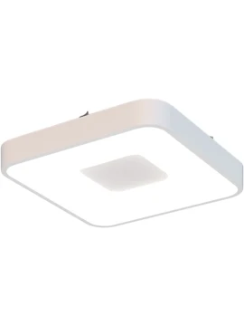 Mantra - Coin Square Ceiling Lamp - White