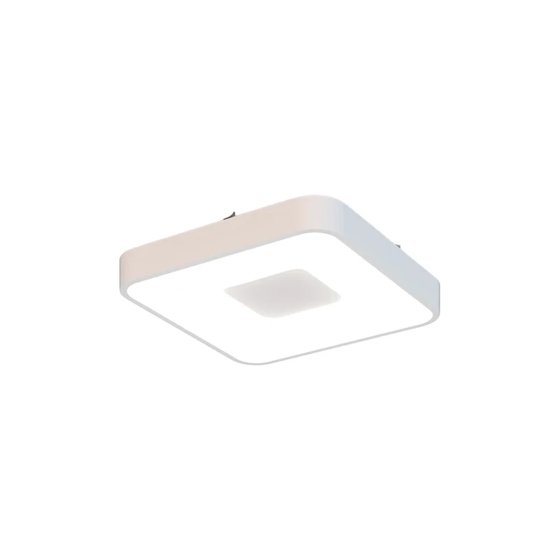 Mantra - Coin Lampada da Soffitto Quadrata - Bianco