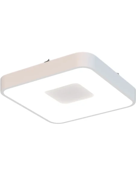 Mantra - Coin Square Ceiling Lamp - White