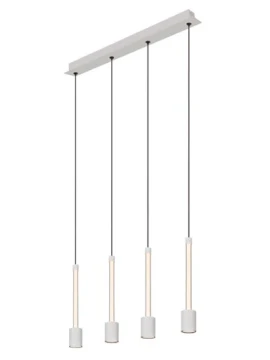 Mantra - Fugaz Linear Pendant Lamp - White