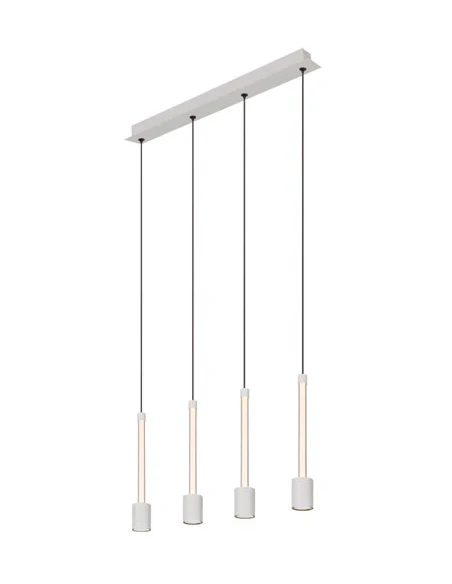 Mantra - Fugaz Lampada a Sospensione Lineare - Bianco