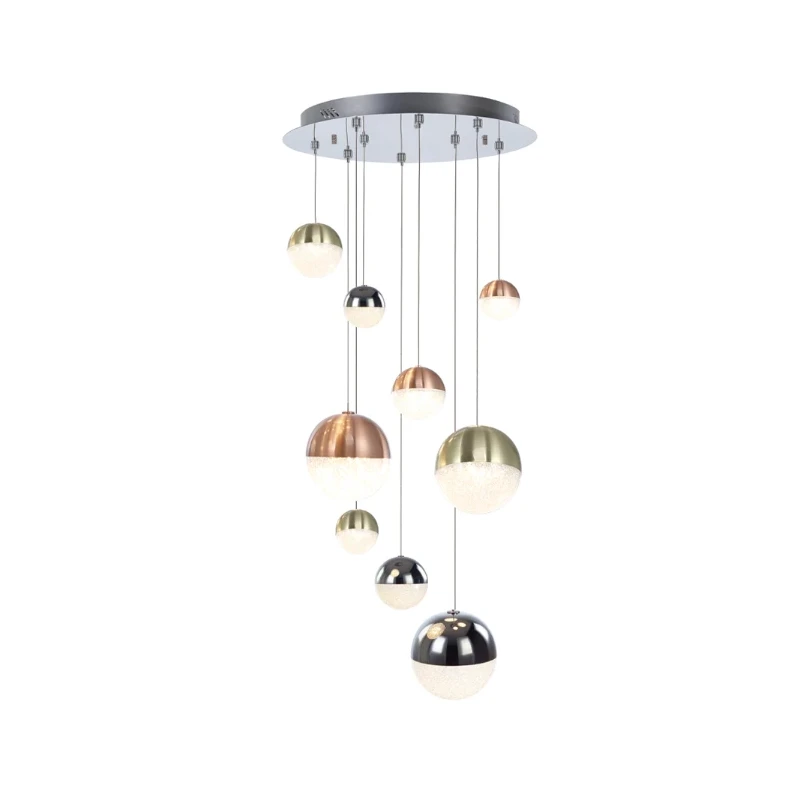 Illuminati - Atomo Lampada a Sospensione - Multicolore