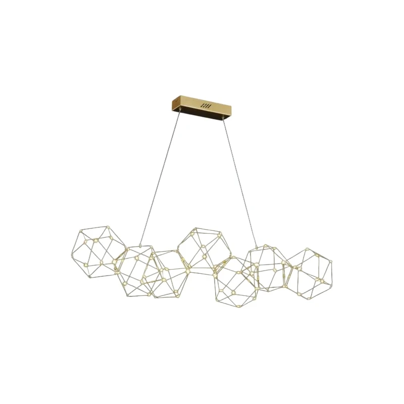 Illuminati - Lucciola Linear Pendant Lamp - Gold