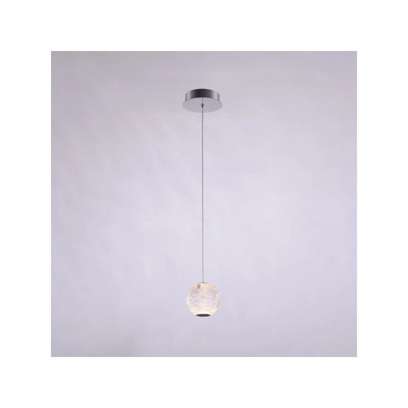 Illuminati - Diamante Single Pendant Lamp - Chrome