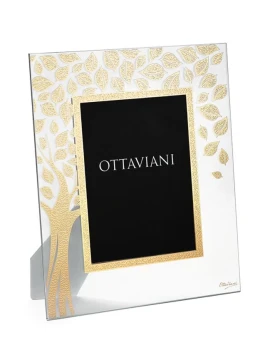 Ottaviani - Portafoto Cristallo Albero della Vita - Foglia Oro