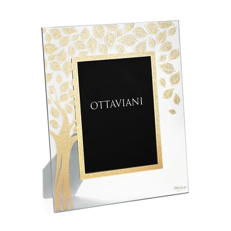 Ottaviani - Tree of Life Crystal Photo Frame - Gold Leaf