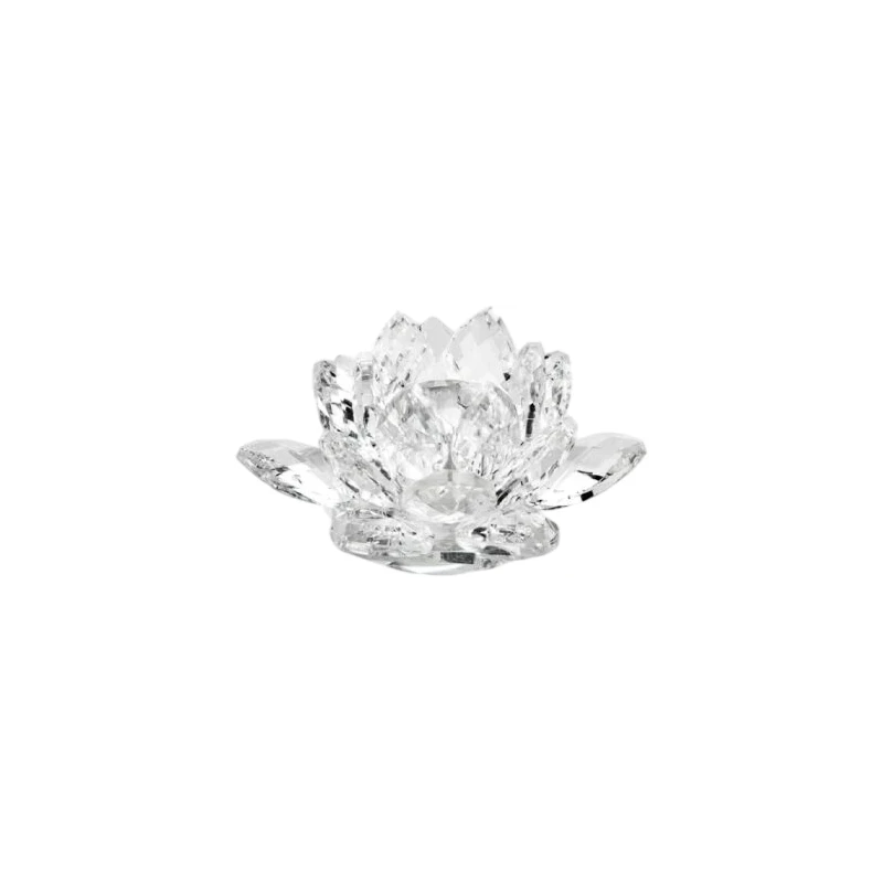 Ottaviani - Crystal Star Candle Holder - Transparent