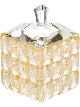 Ottaviani - Crystal Treasure Chest - Amber