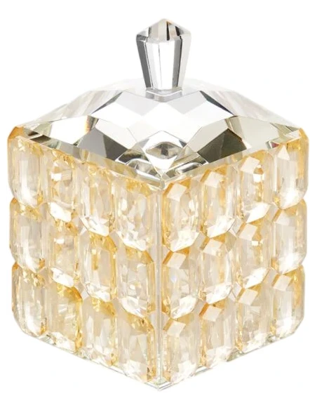 Ottaviani - Crystal Treasure Chest - Amber