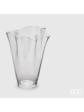 EDG - Drappo Vase - Transparent