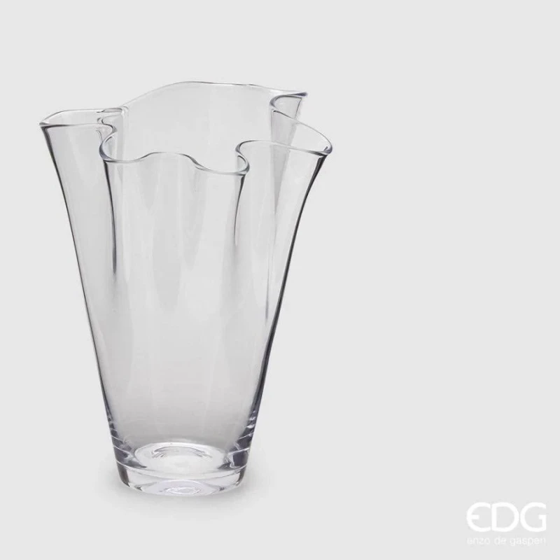 EDG - Vaso Drappo - Trasparente