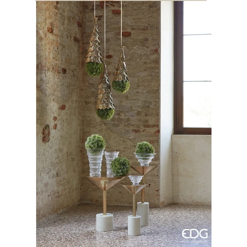 EDG - Layered Bowl Vase - Transparent