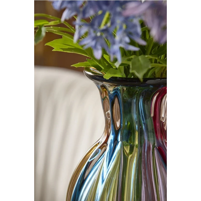 EDG - Rainbow Amphora Vase - Multicolored