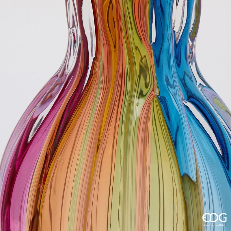 EDG - Rainbow Amphora Vase - Multicolored