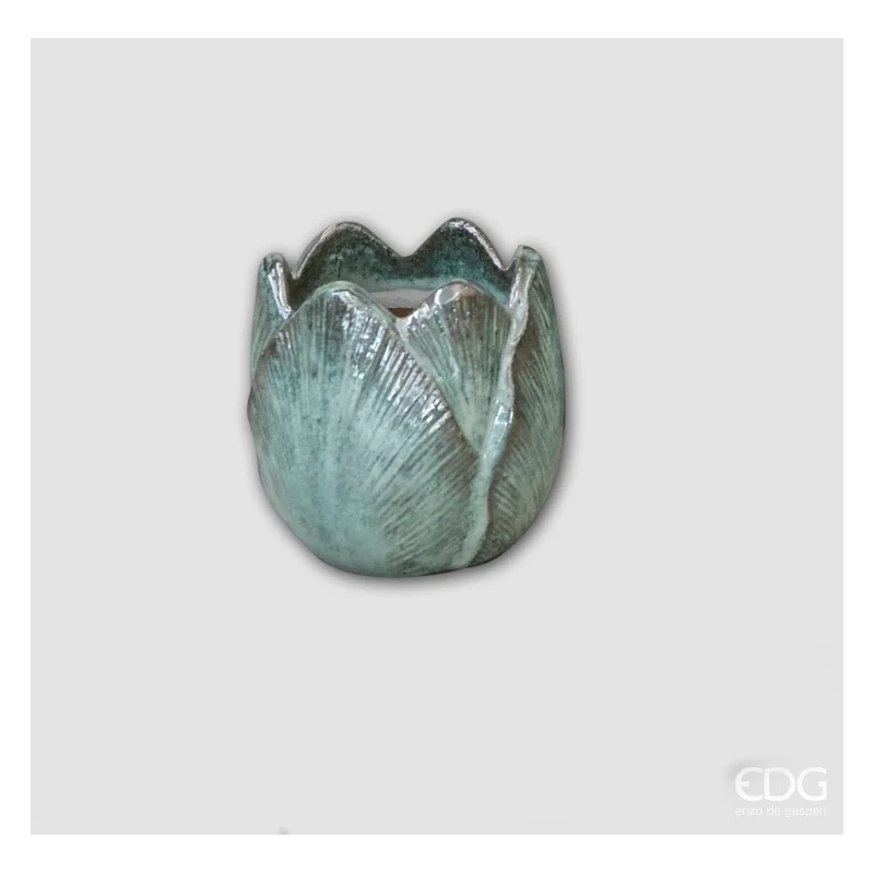 EDG - Saigon Domed Vase - Turquoise