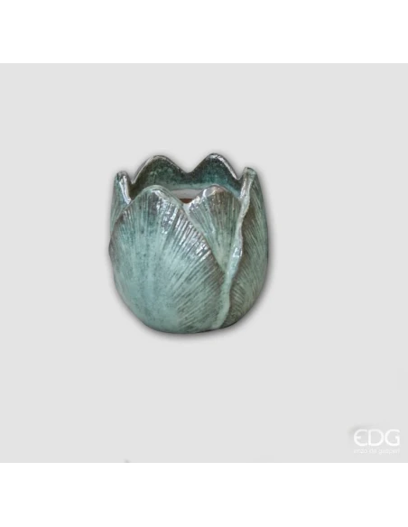 EDG - Saigon Domed Vase - Turquoise