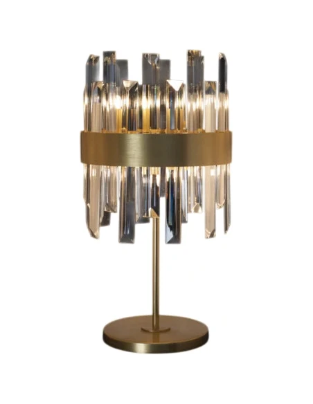 Illuminati - Zenna Table Lamp - Satin Gold