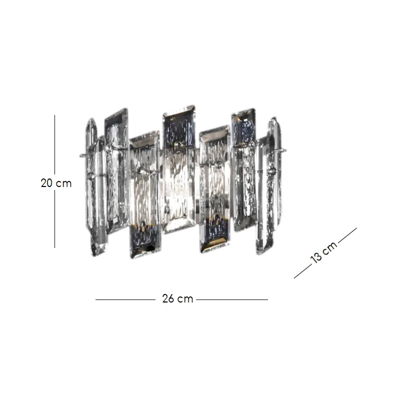 Illuminati - Arcadia Wall Lamp - Polished Chrome