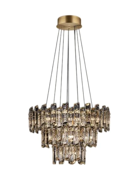 Illuminati - Arcadia 3-Tier Pendant Lamp - Glossy Gold