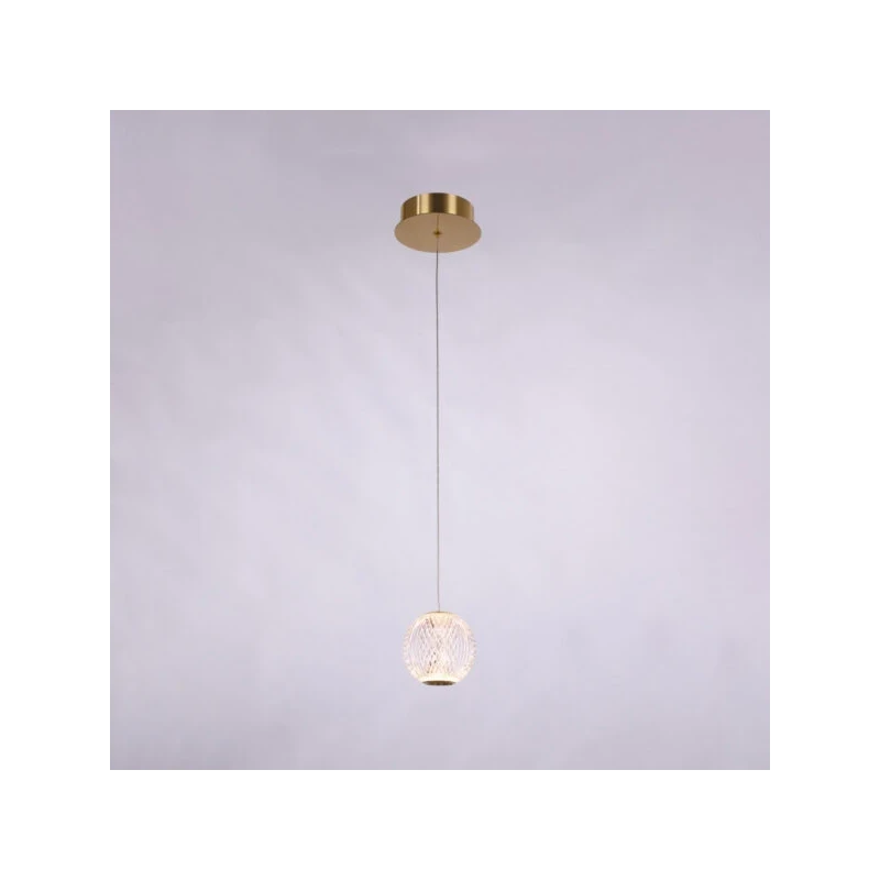 Illuminati - Diamante Single Pendant Lamp - Gold