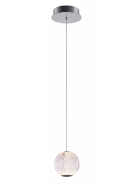 Illuminati - Diamante Lampada a Sospensione Singola - Cromo