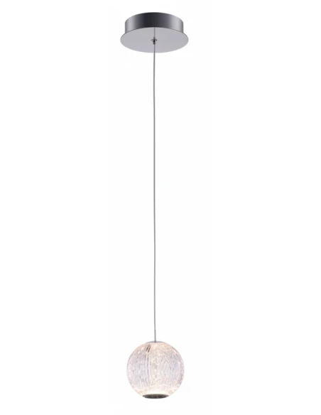 Illuminati - Diamante Single Pendant Lamp - Chrome