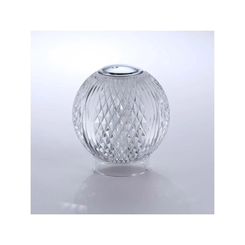 Illuminati - Diamante Rechargeable Table Lamp - Chrome