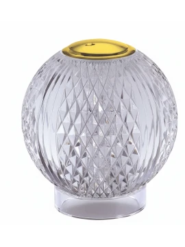 Illuminati - Diamante Rechargeable Table Lamp - Gold