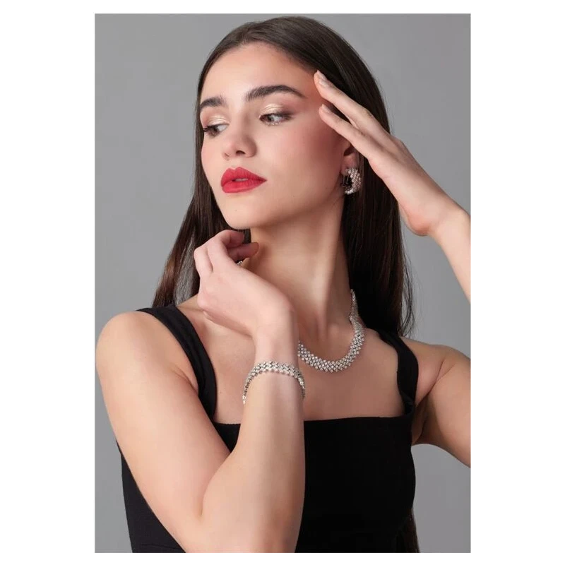 Ottaviani - Collana con Cubic Zirconia - Argento