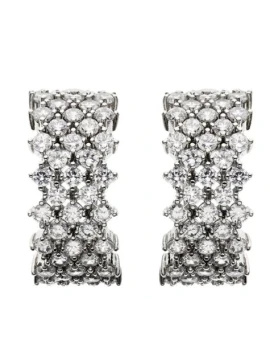 Ottaviani - Orecchini con Cubic Zirconia - Argento
