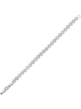 Ottaviani - Bracciale Rodiato Con Cubic Zirconia - Trasparente