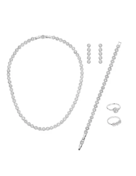 Ottaviani - Bracciale Rodiato Con Cubic Zirconia - Trasparente